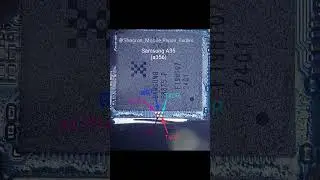 Samsung galaxy A35 a356 ufs isp pinout