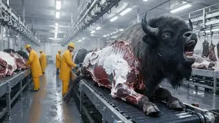 Inside World&rsquo;s Most Illegal Bison Leather Factory &ndash;( luxury skin process)