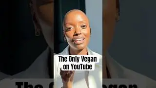 I&rsquo;m the only vegan on YouTube 😜 click below for the full video. #vegan #theonlyvegan