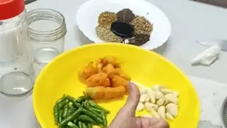 Raw Turmeric Crush Achar | Homemade Raw Turmeric Crush Pickle | Quick & Easy Raw Haldi Crush Pickle