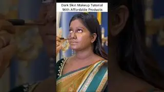Glam| By aturen_makeup_artist #shorts #makeuptutorial #darkskin #makeup #makeover #bride #stepbystep