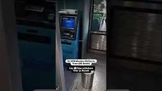 First ATM machine in Indian railway train #like