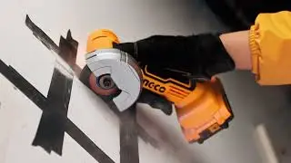 Аккумуляторная мини-угловая шлифовальная машина (УШМ) INGCO CAGLI7601 INDUSTRIAL