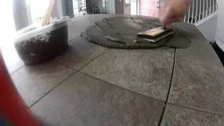Kitchen Island Tile Countertop