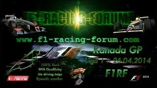 F1RF Liga 1 » Rennen 06 à 100% mit Q » F1 2013 » Kanada GP ᴴᴰ