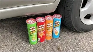 EXPERIMENT CAR VS PRINGLES