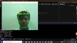 Age and Gender detection using python OpenCV
