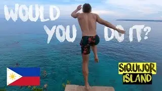 INSANE CLIFF JUMPING + MOTORBIKE CRASH | PHILIPPINES