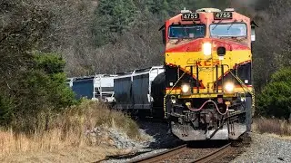 BNSF & KCS Around Rich Mountain- 11/13-14/20
