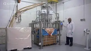 SaniForce 5:1 Double Ball Tote Unloader (STU) - Tomato Paste Demo