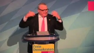 FDP Bayern Landesparteitag 2016 in Wolfratshausen: Rede von Thomas Sattelberger