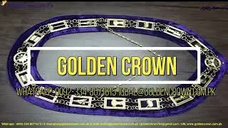 Masonic Chain Collars, Masonic Order of Eastern Star Chain Collars | OES chain collars