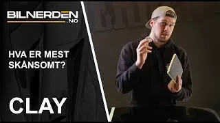 Claying av bil - Hva er mest sk&aring;nsomt av claymitt og clay-bar?