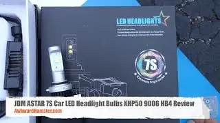 How to replace Honda Accord Headlight With JDM ASTAR 7S LED Headlight Bulbs 9006 HB4 Review