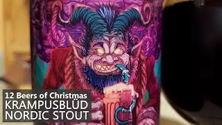 Impish or Admirable? Krampusbl&uuml;d Nordic Stout! | 12 Beers of Christmas 2021 #11