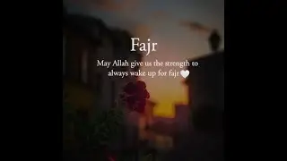 Chasing Spirituality: Finding Peace Before Fajr Prayer