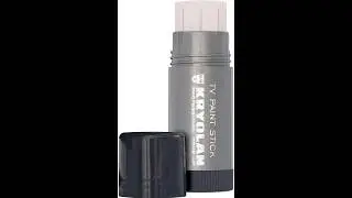 Kryolan TV Paint Stick TV White Matte Stick Foundation, Makeup for TV, Theater, Stage, Face and Body