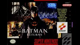 Batman Returns Snes Hard Mode Full Game 1080p 60fps