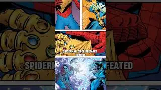Spider-Man once defeated Thanos, but nobody remembers it #shorts #marvel #spiderman #thanos #endgame