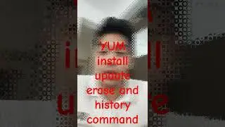 All commands of YUM to install package update erase history redo undo rpm #dailystudylinux #linux