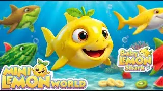Baby Lemon Shark 🎵 | Doo Doo Doo! 🦈🍋 | Kids Song | MiniLemon World