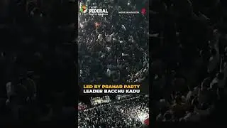 Massive farmers&rsquo; protest in Nagpur demanding immediate loan waiver