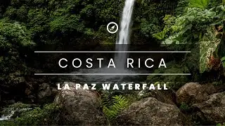 🦋 COSTA RICA: La Paz Waterfall IN 4K (ULTRA HD) UHD Relaxing Music