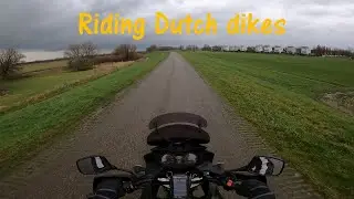 A ride on the dike