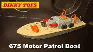 Детский патрульный катер Dinky Toys (1973)