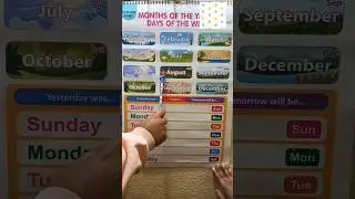 #january February #monthsname #sunday #daysname #nurseryrhymes #shorts #viral #trending #shortvideo