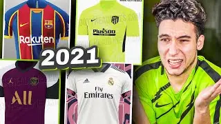 REACCIONANDO a las NUEVAS CAMISETAS de la PRÓXIMA TEMPORADA!!!