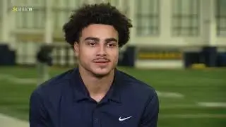 Michigan running back Bryson Kuzdzal on Ohio State rivalry