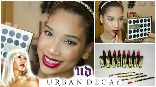 UD Gwen Stefani Lipstick Swatches + Makeup Palette Tutorial | Gypsy in the City