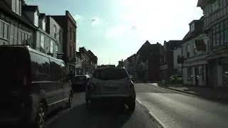 An Evening Drive Around Tewkesbury, Gloucestershire, England 16th July 2021