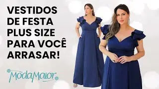Vestidos de Festa Plus Size para voc&ecirc; arrasar!