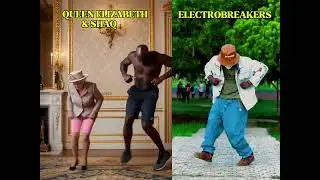 Queen Elizabeth & Shaq enjoying my Cwalk moves 
