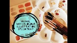Watercolor Animal Speed Paint