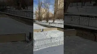 Skiing on streets @CouchonWheels #dailyvlog #canyon #couchonwheels #travel