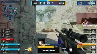 torszi берет нереальный клатч 1 vs 4