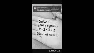 Test your IQ, 95 percent will fail this..