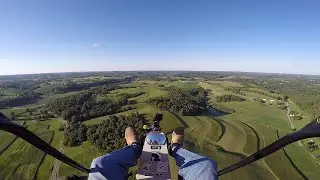 First Fresh Breeze Paramotor Trike Cross Country Flight to Baltic - Ohio Paramotor Trike Adventures