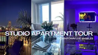 DTLA Fully Furnished & Unfurnished Studio Apartment Tour | Downtown Los Angeles | CrysHurt