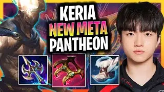 KERIA STRONG NEW META PANTHEON SUPPORT! | T1 Keria Plays Pantheon Support vs Nautilus!  Season 2025