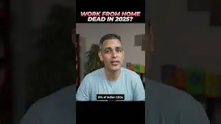 Is Work From Home DEAD in 2025?! | Warikoo Careers #shorts