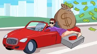 I Became A Millionaire From A Click Of A Button | Animejestx