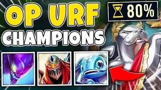 WHY 80% CDR IS SIMPLY UNFAIR ON THESE CHAMPIONS! URF = NEVER STOP JUMPING - League of Legends