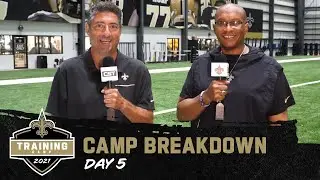 Обзор тренировочного лагеря &laquo;Сэйнтс&raquo; 2021: день 5 | New Orleans Saints