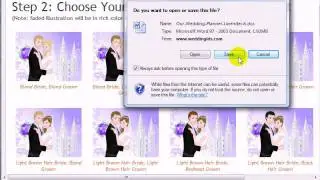 How to create a free LDS Wedding Planning Cover from WeddingLDS.avi