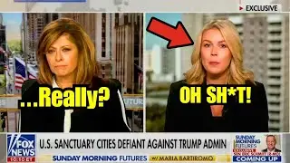 Karoline Leavitt VISIBLY DESPERATE on Fox News