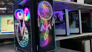 Aerocool Skribble, системный блок с небольшим таким кастомом